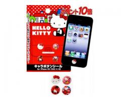 Hello Kitty 日本限定 iphone Home 按鈕貼 按鍵貼 
